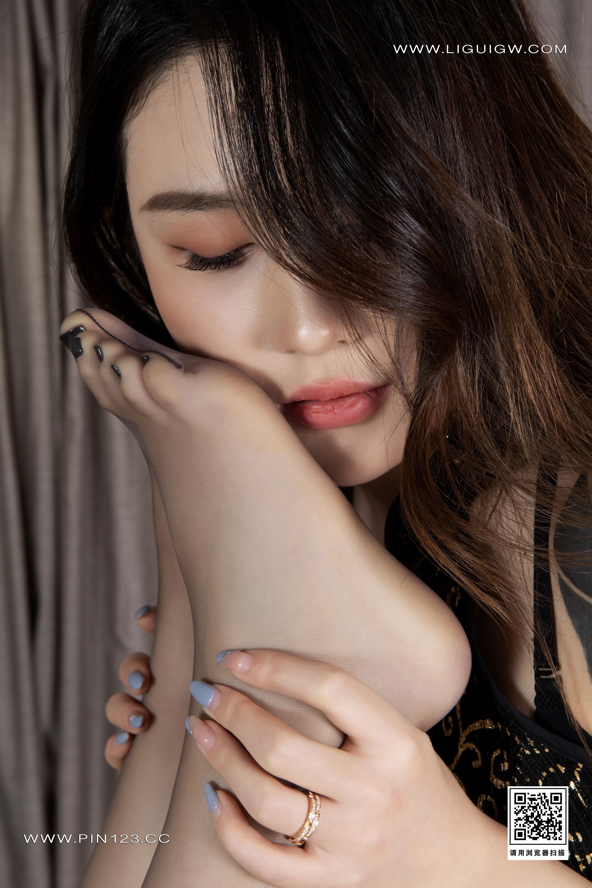 Ligui丽柜 2024.06.14 双生花-绳缚旗袍 甜甜&尔尔